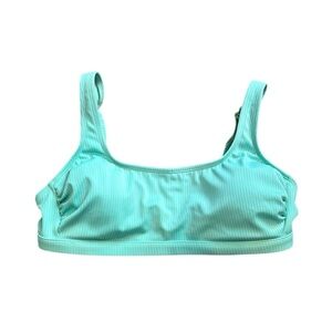 ☀️ xhilaration | Ribbed Bralette Bikini Top in Seafoam Green